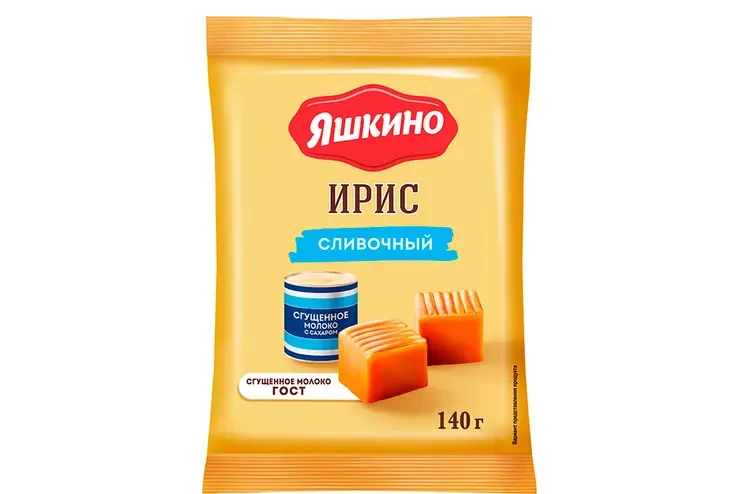 «Яшкино», ирис сливочный, 140 г