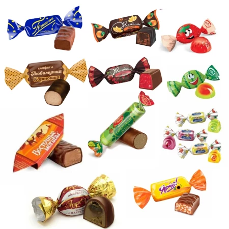 ассорти конфет 380р