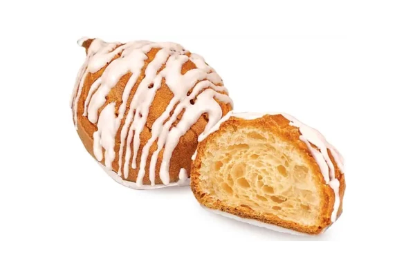 Печенье «Заварные пышечки» в белой глазури