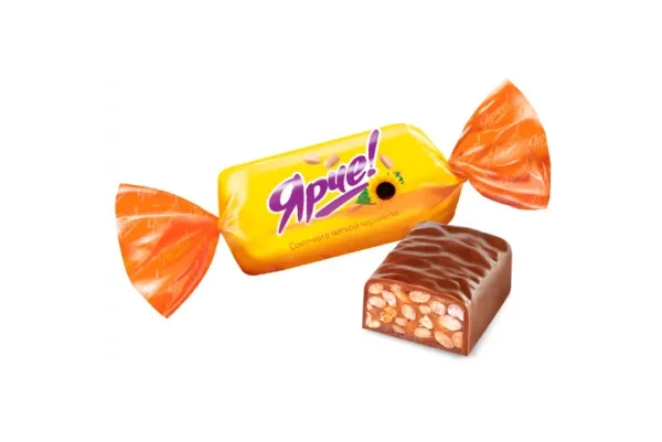 Конфета «Ярче!» с семенами подсолнечника