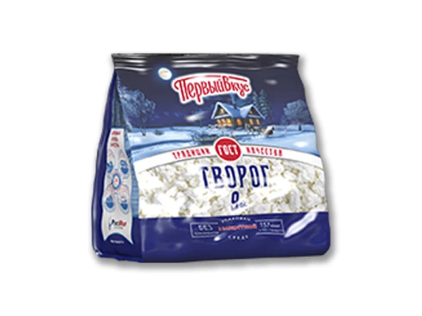 Творог пакет 9% 350г