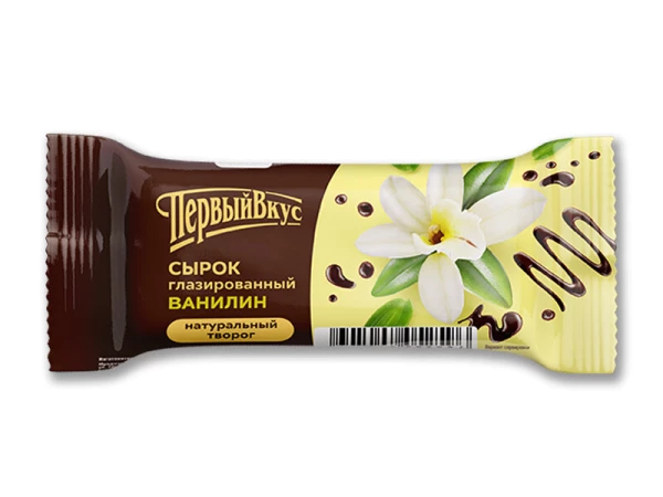Сырок глазированный ванилин флоу-пак 18% 40г