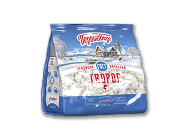 Творог пакет 5% 350г