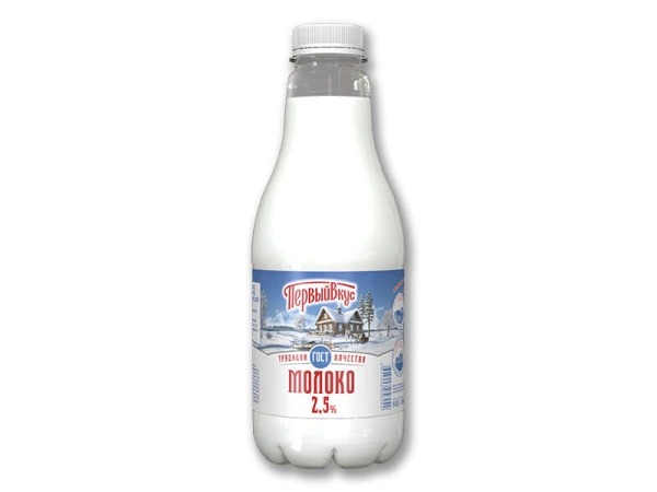 Молоко ПЭТ 2,5% 930г