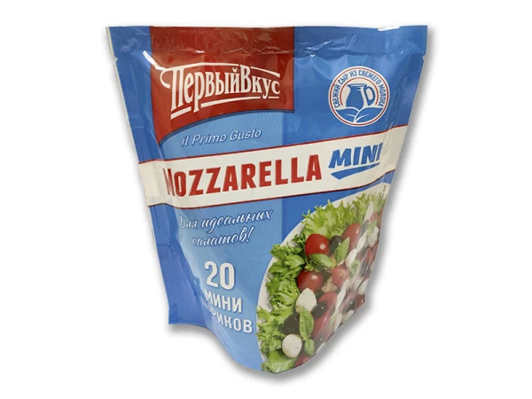 Сыр Моцарелла Мини дой-пак 45% 100г сыра/250г с рассолом