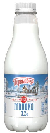 Молоко ПЭТ 3,2% 930г
