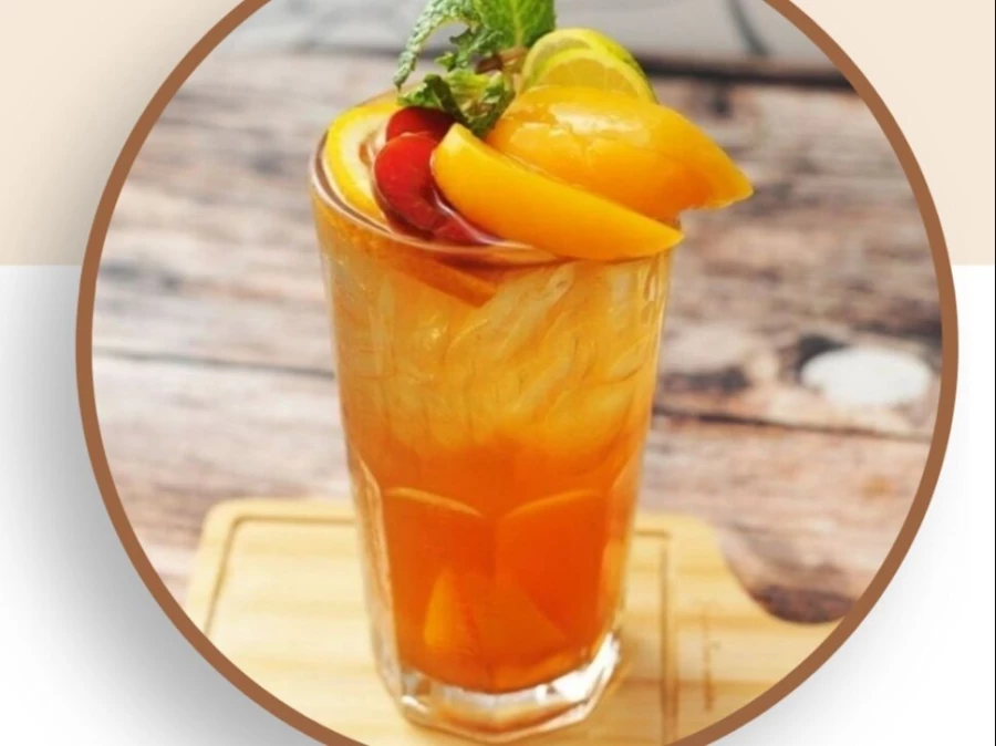 Персик-клубника  (Фруктовый чай) L