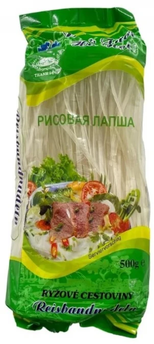 Вьетнамская натуральная рисовая лапша Pho Kho, 500 гр.