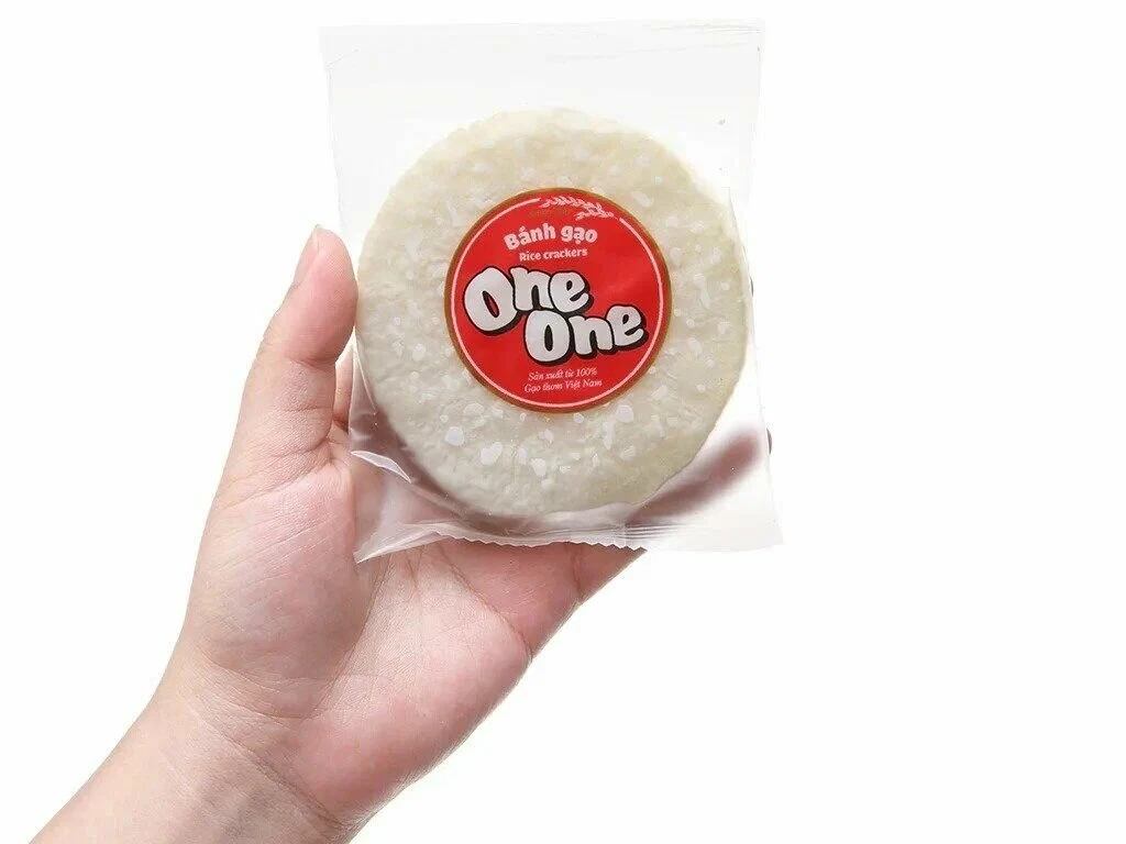 Рисовые Крекеры ONE ONE Вьетнамские сладковатые и круглые