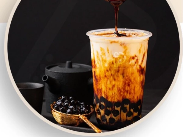 Молоко с карамельной (Бабл Ти) M