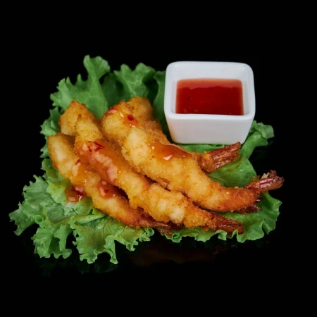 Креветки темпура