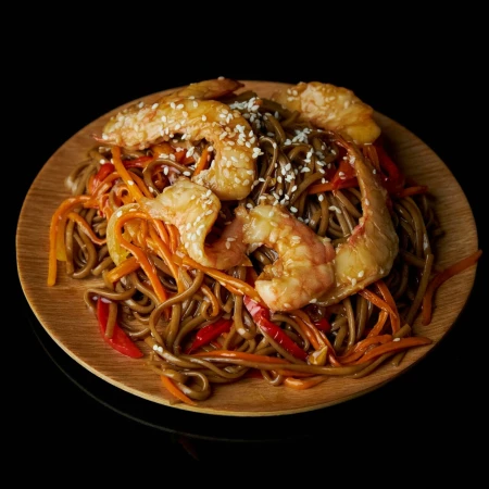 Соба с креветкой