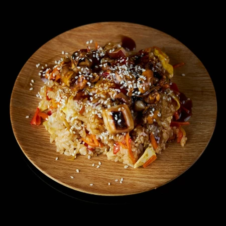 Тяхан с морепродуктами