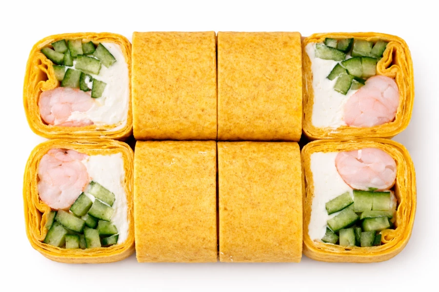 Тортилья с креветкой