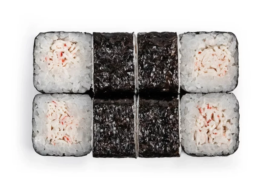 Маки с крабом