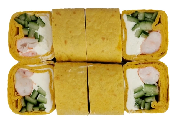 Тортилья с креветкой