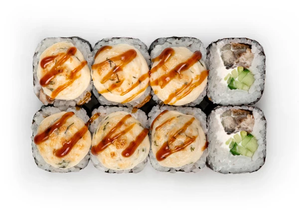 Запечённый с угрём