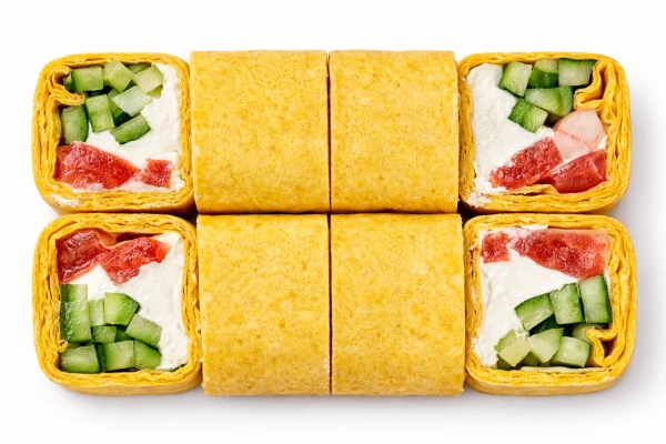 Тортилья с овощами