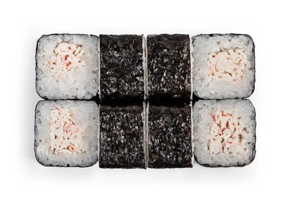 Маки с крабом