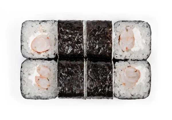 Маки с креветкой