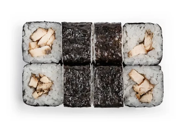 Маки с курицей