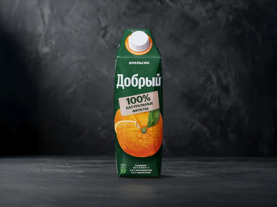 Сок "Добрый" апельсин 1л