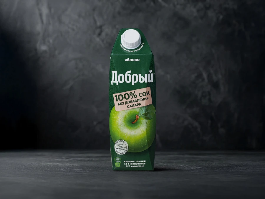 Сок «Добрый» яблоко, 1 л 