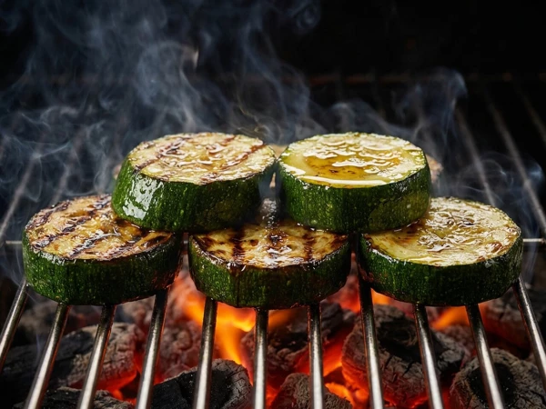 Кабачок на углях