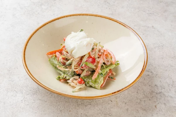 С копченым цыпленком