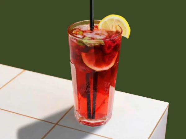 Малина-лимон 