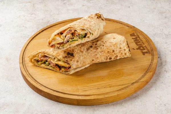 Пицца-ролл курица бекон