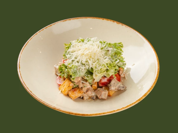 Цезарь с курицей