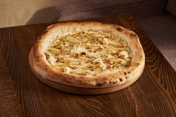 Пицца Мед, сыр и груша