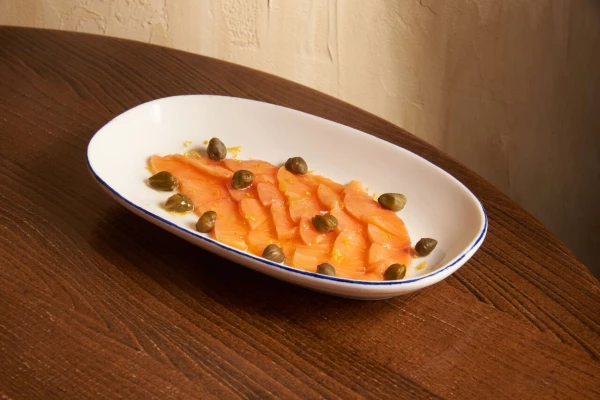 Карпачо из лосося шеф-посола