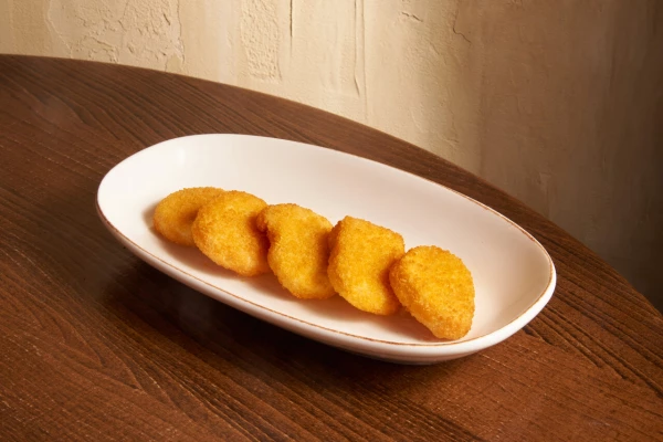 Наггетсы печеные с кетчупом