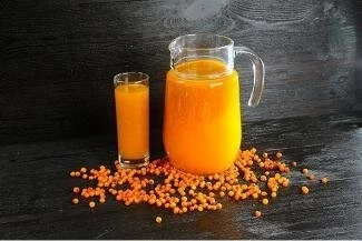 Морс Облепиховый 1 литр, бут.