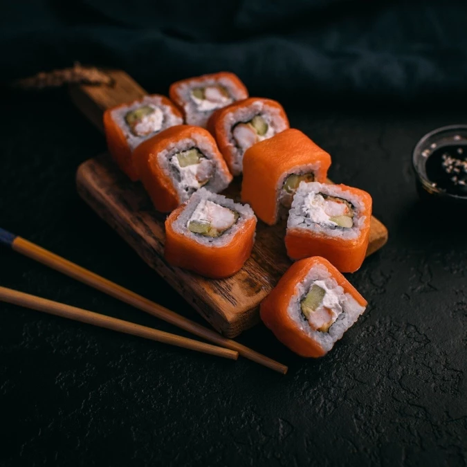 Филадельфия с креветкой