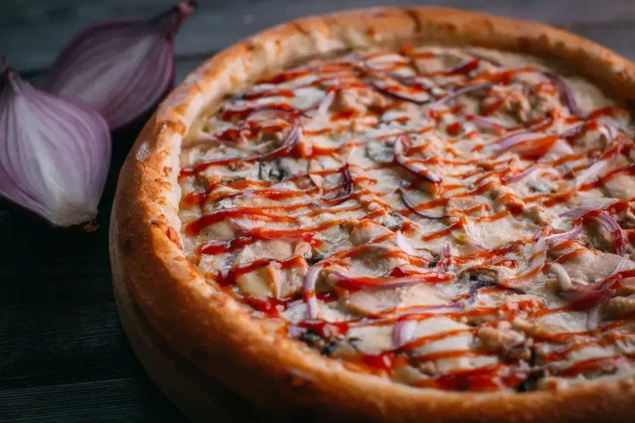 пицца Цыпленок барбекю.