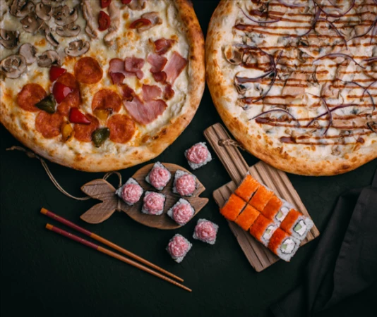 Удача (4 Сезона, Цыпленок барбекю, Сакура, Калифорния Лайт)