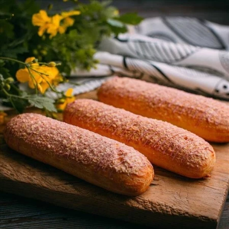 Эклер клубника