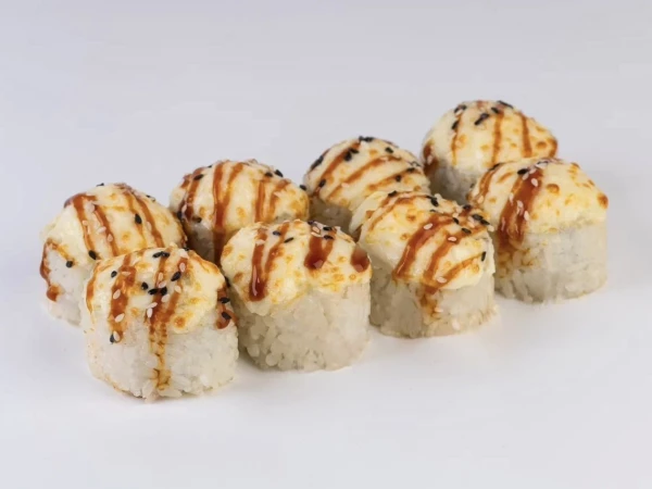 Запепеченный сырный с курицей