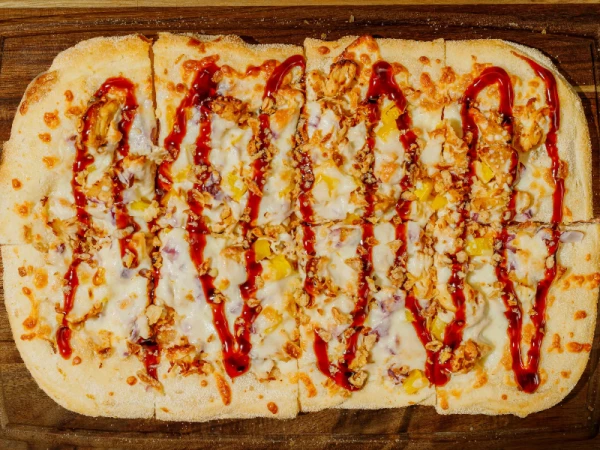 Пицца курочка терияки