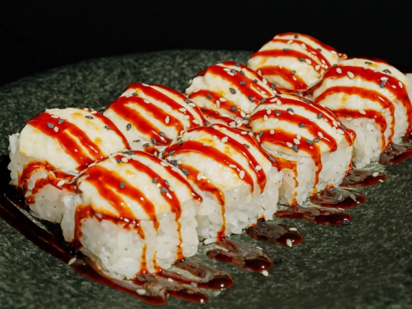 Запепечнный сырный с курицей