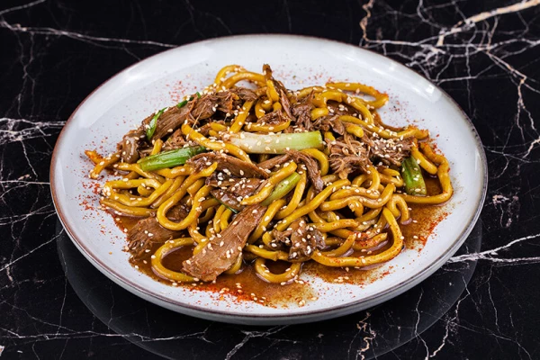 Удон с уткой 