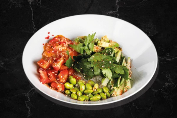 Поке с креветками 