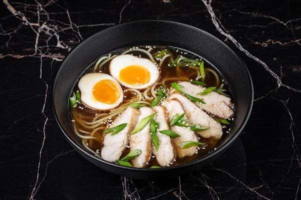 Рамен с курицей