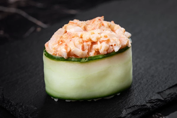 Спайс гункан с креветкой 