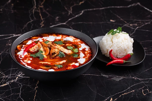 Том Ям с курицей 