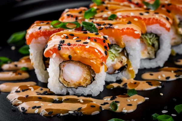 Ролл лосось Креветка Темпура