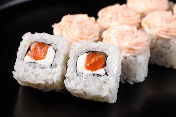 Лава с лососем